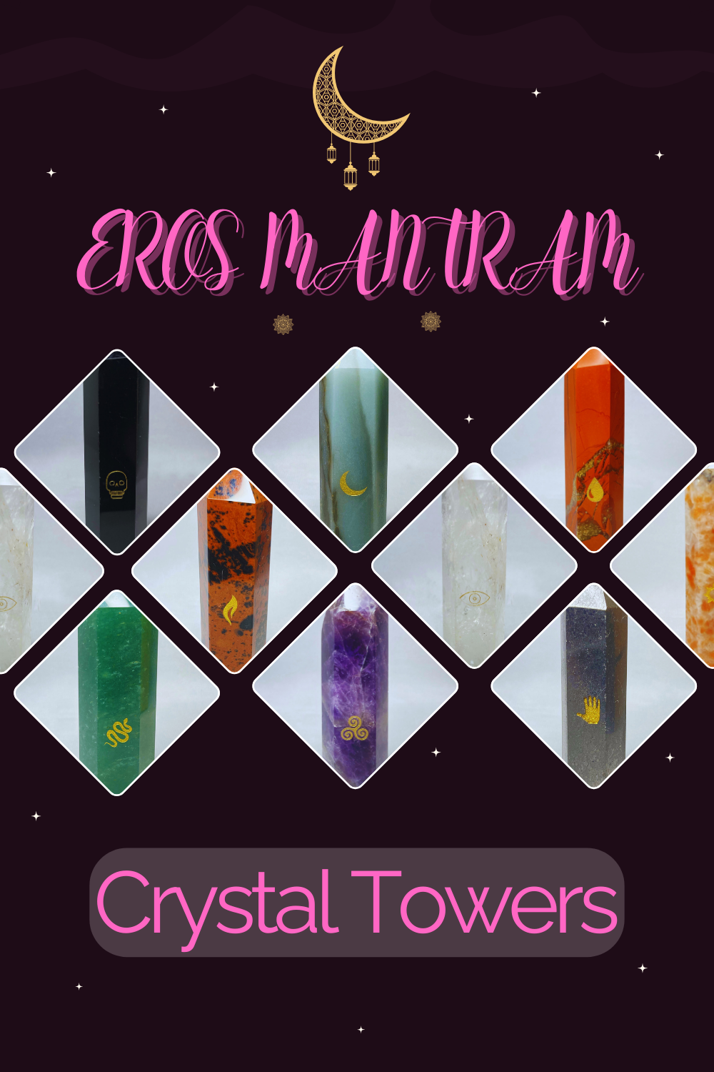 Crystal Towers | Triskelion - Amethyst